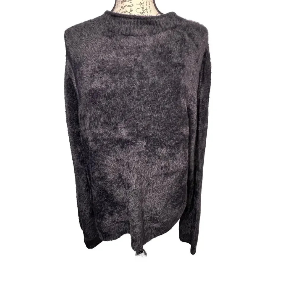 Universal thread XXL new long sleeve crewneck chinchilla like stretchy Pullover